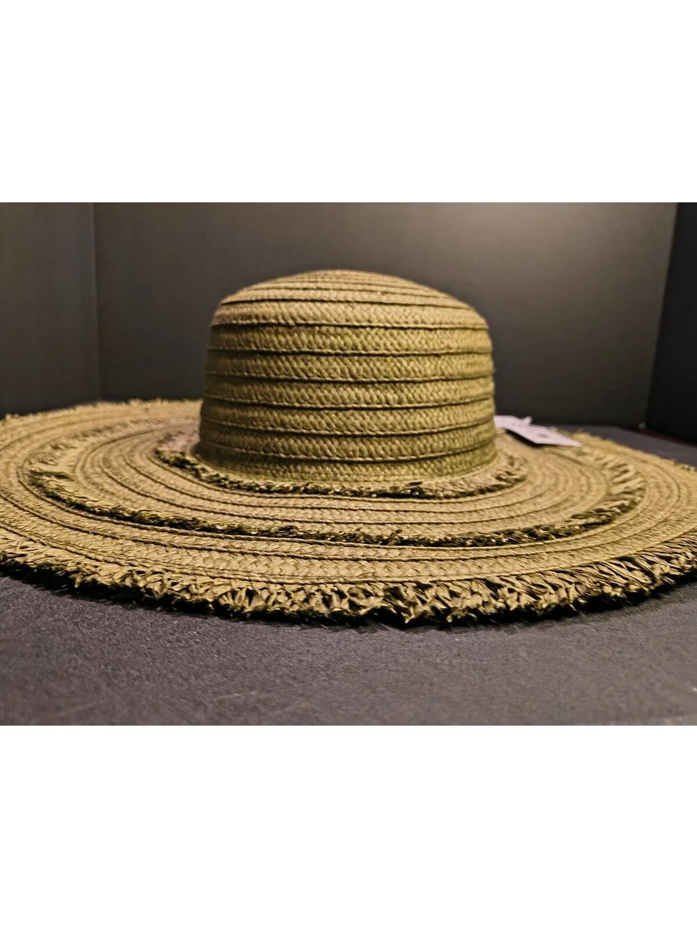Shade & Shore woven wide brim sun hat